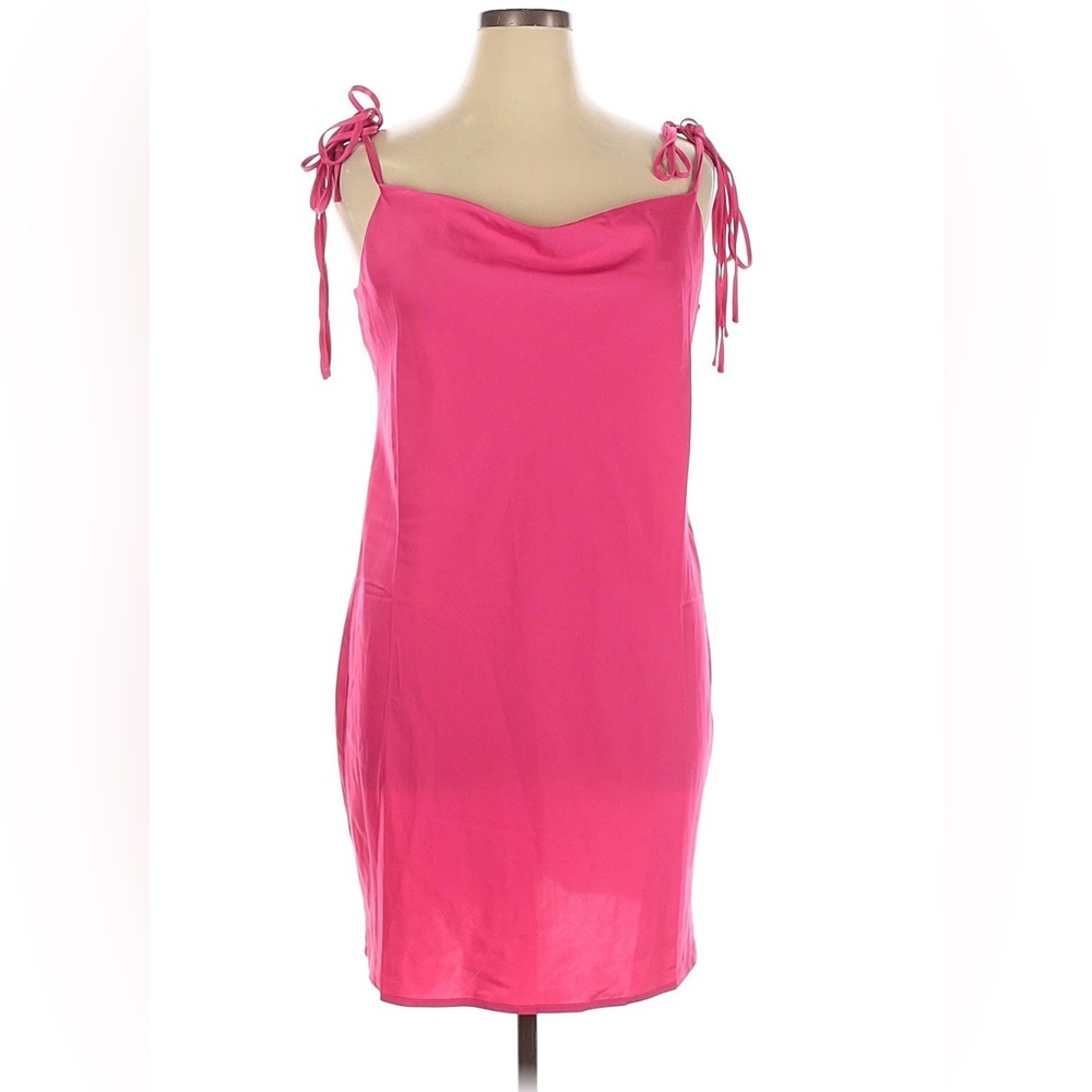 Eloquii Fuchsia Slip Dress